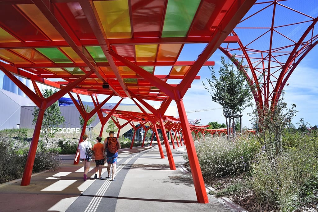 Accueil du Parc du Futuroscope