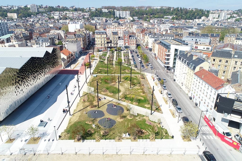 Espaces publics du Quartier Danton - Le Havre (76)